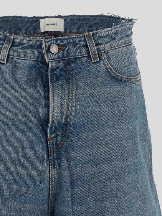 25FW 하이쿠레 스트레이트 팬츠 HEW03332DF179L0882 Medium Wash - HAIKURE