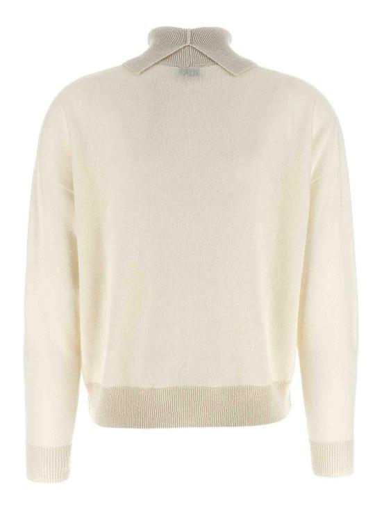 25FW 페세리코 터틀넥 A99286F12K9010B03B White - PESERICO