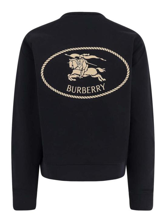  버버리 나이트 스탬프 코튼 스웨트셔츠  8111026 Black - BURBERRY