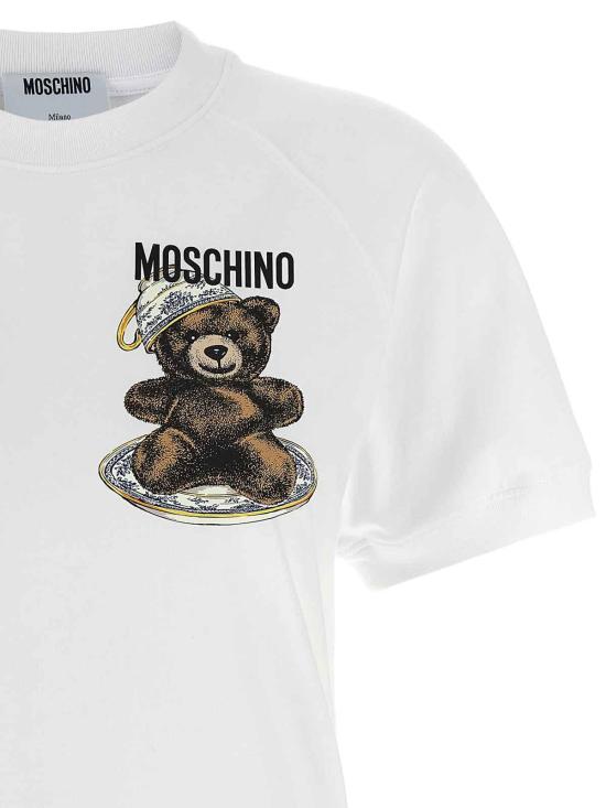  모스키노 반팔 티셔츠 072555411001 Multicolour - MOSCHINO