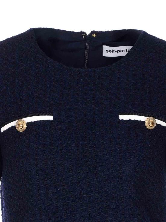  셀프 포트레이트 숏 원피스 034SBLUE Blue - SELF PORTRAIT