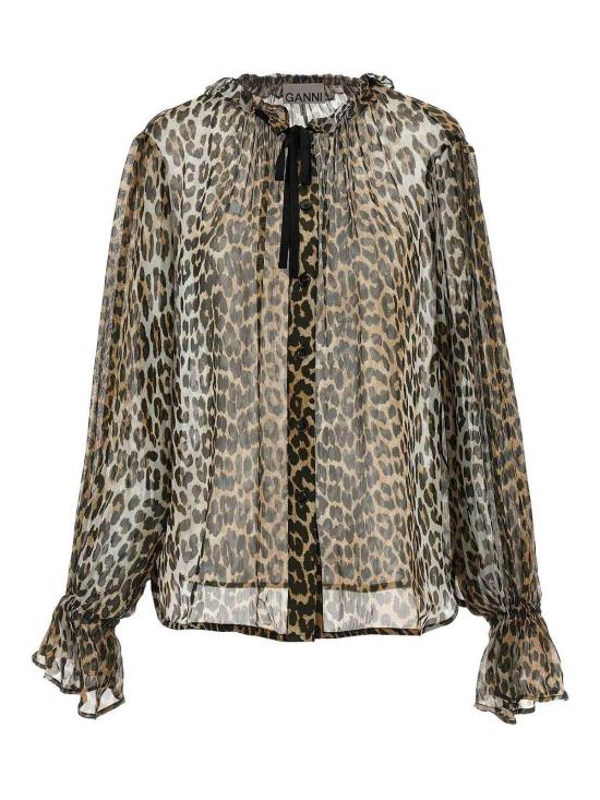  가니 블라우스 W0570943 Multicolour
