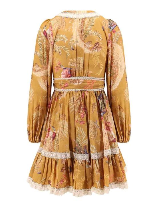 25FW 짐머만 미디 스커트 3245DSS253MTDPFL Multicolour - ZIMMERMANN