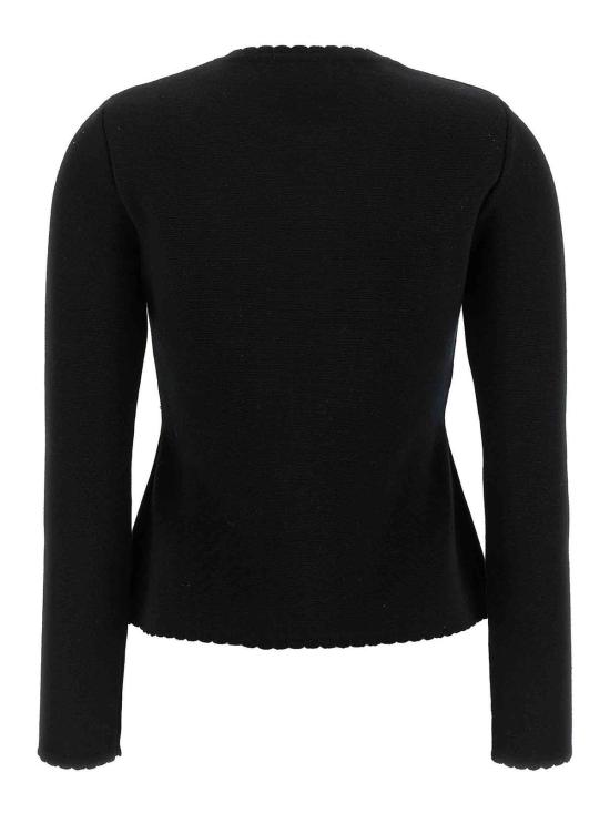 25FW 모스키노 가디건 090155000555 Black - MOSCHINO