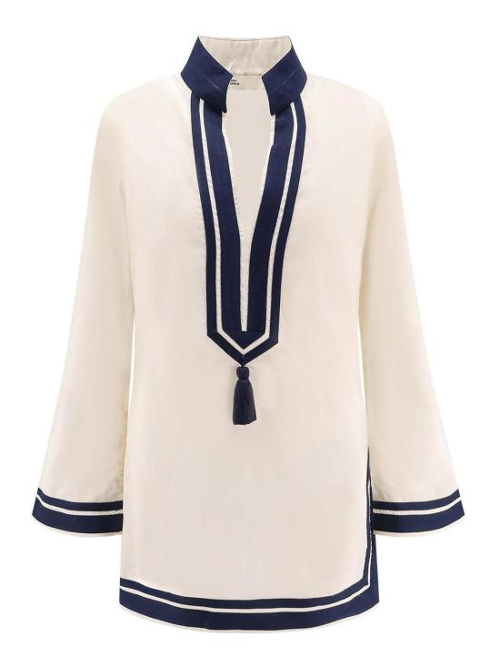  토리버치 미디 스커트 83308285 White