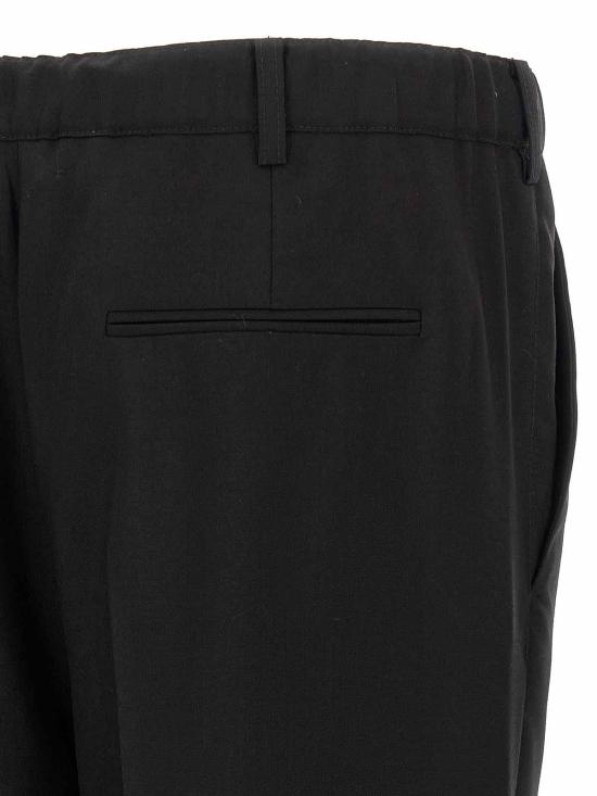  마르니 스트레이트 팬츠 PUMU0313U0TW83900N99 Black - MARNI