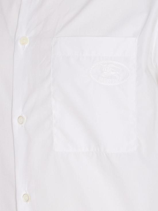  버버리 코튼 포플린 셔츠  8113135 White - BURBERRY