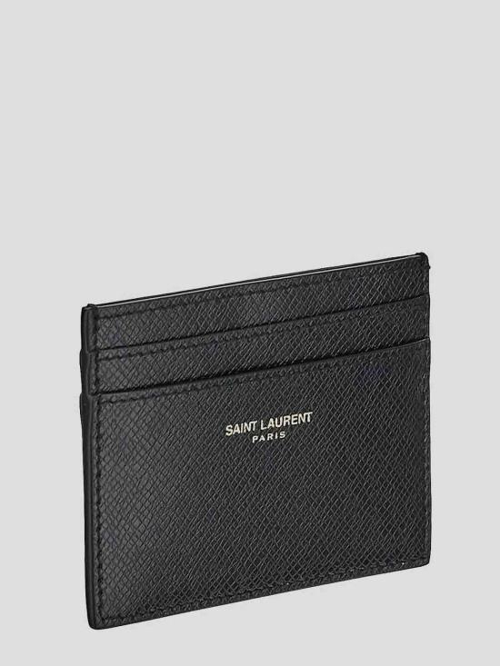 25SS 생로랑 카드지갑 375946H3Z0W1000 Black - SAINT LAURENT