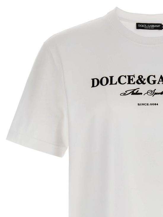 26SS 돌체앤가바나 반팔 티셔츠 G8RN8TG7O9YW0800 White - DOLCE & GABBANA
