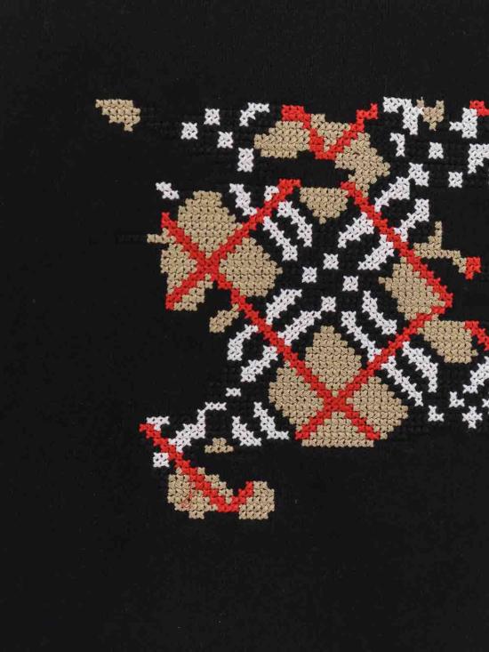 25FW 버버리 EKD 후드 스웨트셔츠 블랙 8110938 - BURBERRY