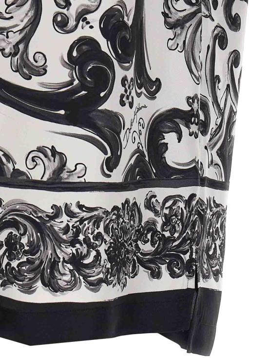  돌체앤가바나 반팔 셔츠 G5JH9THI1S6HX5DQ White - DOLCE & GABBANA