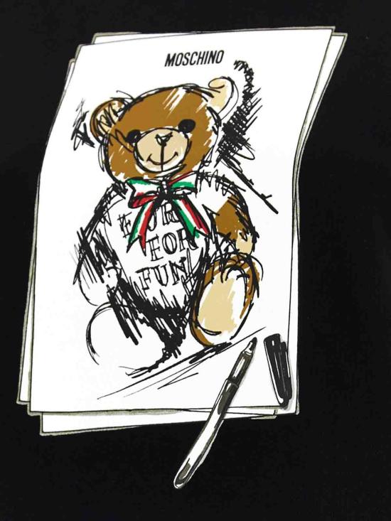  모스키노 터틀넥 170755281555 Black - MOSCHINO