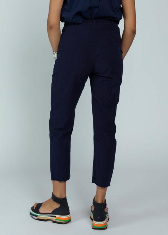  에이치플러스 하노 베셀 크롭 팬츠 H+ 한노 베셀 필란트라 시어서커 팬츠 잉크 - H+ HANNOH WESSEL