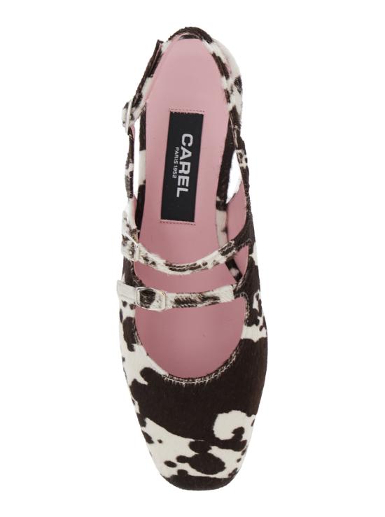 25FW 카렐 페리스 플랫 슈즈 333124BROWNANDWHITE Multicolor - CAREL PARIS