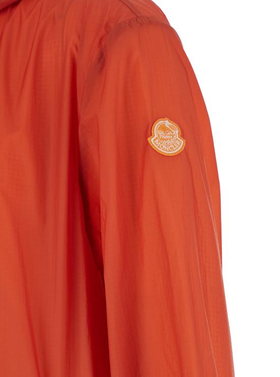 25FW 몽클레어 몽클레어 x 길가 팜 디자인 바이 도널드 글로버 햄린 후드 윈드브레이커 1A00005597SN345 Red - MONCLER