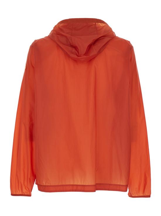 25FW 몽클레어 몽클레어 x 길가 팜 디자인 바이 도널드 글로버 햄린 후드 윈드브레이커 1A00005597SN345 Red