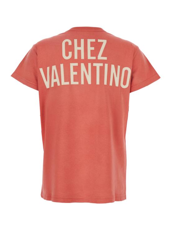 25FW 발렌티노 가라바니 반팔 티셔츠 7B3MG24Y9GLBNA Red - VALENTINO GARAVANI