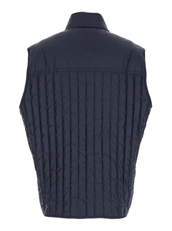 25FW 몽클레어 몽클레어 x 길가 팜 디자인 바이 도널드 글로버 탠저린 다운 베스트  1A00011597YF778 Blu - MONCLER