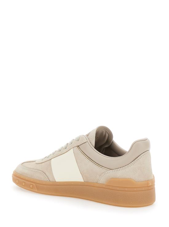 25FW 발렌티노 가라바니 레이스업 로우탑 스니커즈 7W2S0IL9FVUY6J Beige - VALENTINO GARAVANI