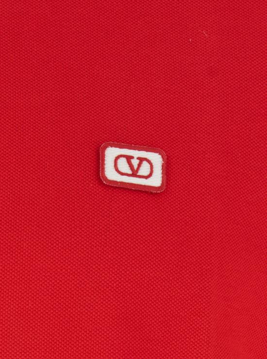 25FW 발렌티노 가라바니 폴로 티셔츠 7V3MH01KAQK157 Red - VALENTINO GARAVANI