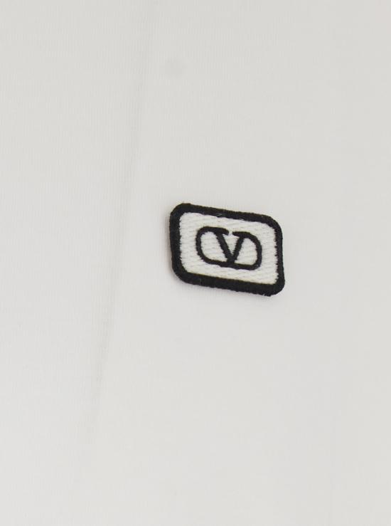 25FW 발렌티노 가라바니 반팔 티셔츠 7V3MG10VAQ8A03 White - VALENTINO GARAVANI