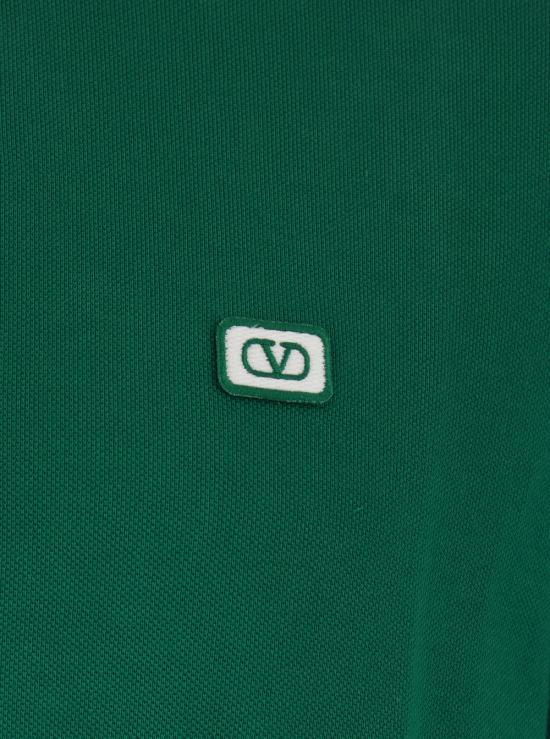 25FW 발렌티노 가라바니 폴로 티셔츠 7V3MH01KAQKCN3 Green - VALENTINO GARAVANI