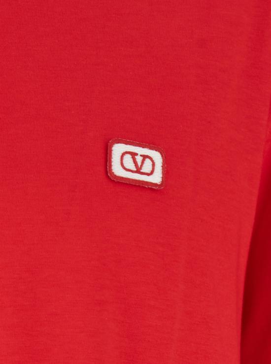 25FW 발렌티노 가라바니 반팔 티셔츠 7V3MG10VAQ8157 Red - VALENTINO GARAVANI