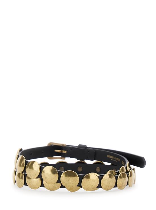 25FW 골든구스 벨트 GWA00408A00044890100 Black - GOLDEN GOOSE