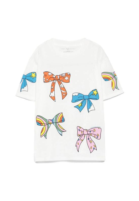 25FW [키즈] 스텔라 맥카트니 티셔츠 TX8D01 Z0434 101 IVORY