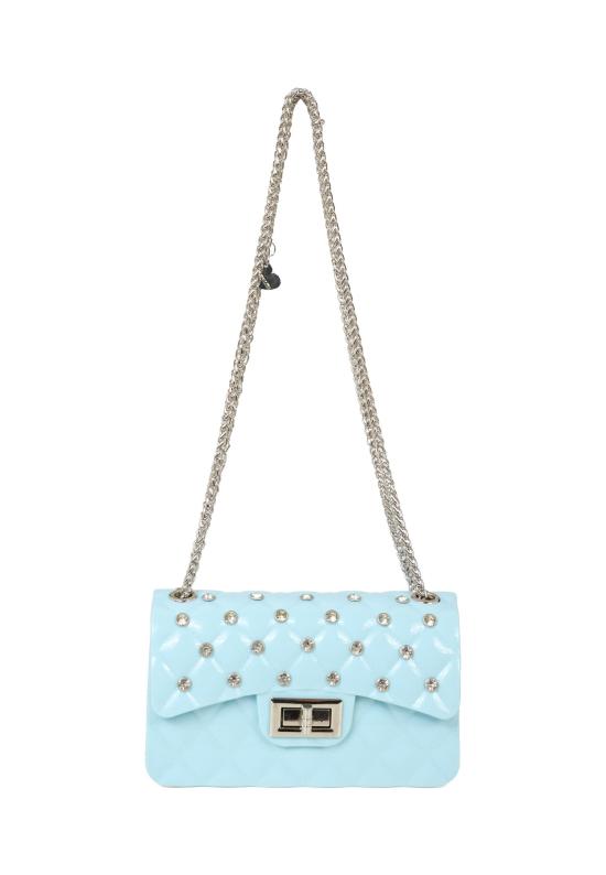 25FW [키즈] 모나리자 가방 17F002 6072 0058 LIGHT BLUE - MONNALISA