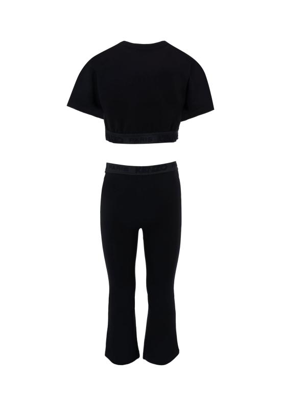 25FW [키즈] 겐조 점프수트 K61512 095 BLACK - KENZO