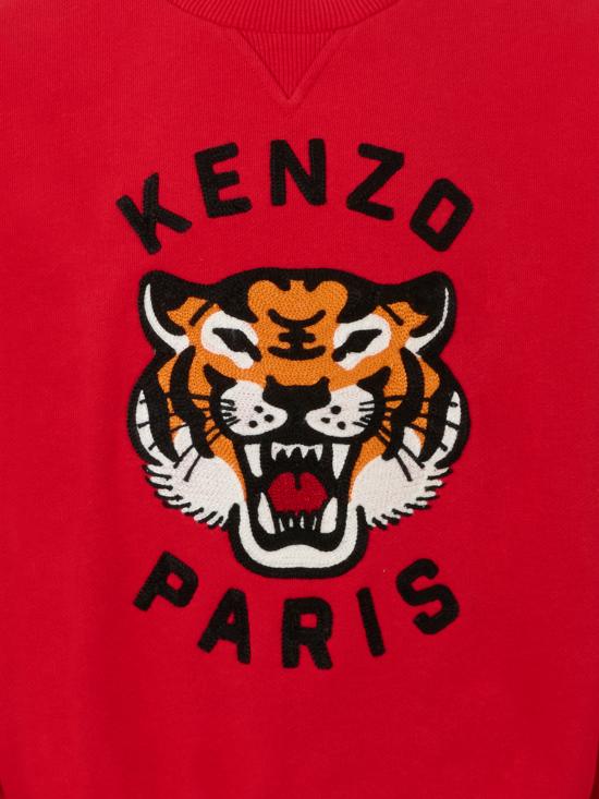 25FW [키즈] 겐조 니트/스웻셔츠 K61432 968 RED - KENZO