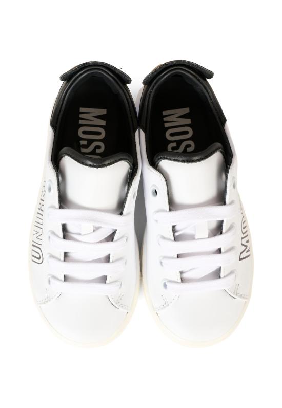 25FW [키즈] 모스키노 스니커즈 81906 VAR2 WHITE - MOSCHINO