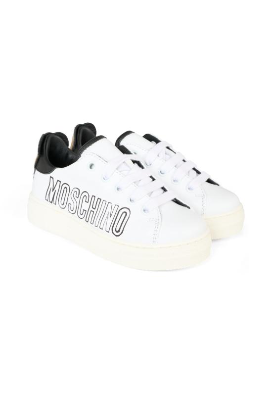 25FW [키즈] 모스키노 스니커즈 81906 VAR2 WHITE - MOSCHINO