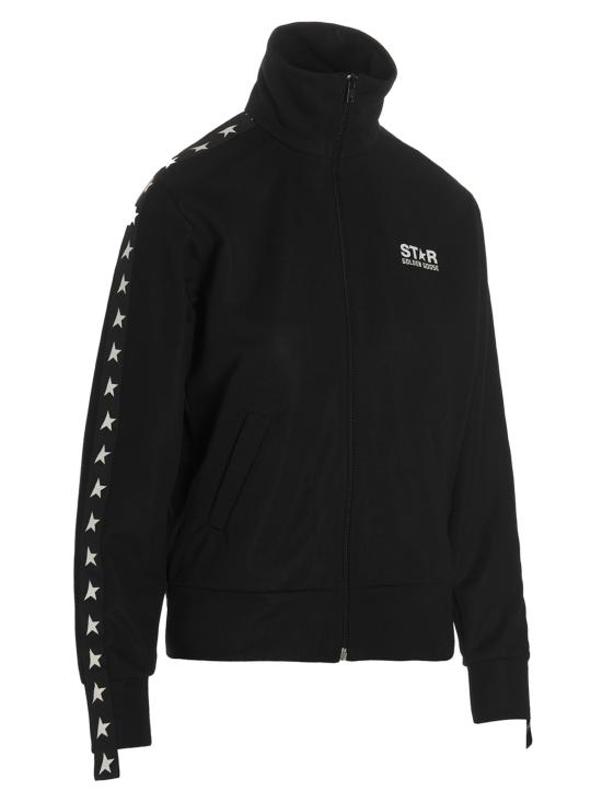 26SS 골든구스 스타 지퍼 스웨트셔츠 GWP00875P0005208020380203 Black - GOLDEN GOOSE