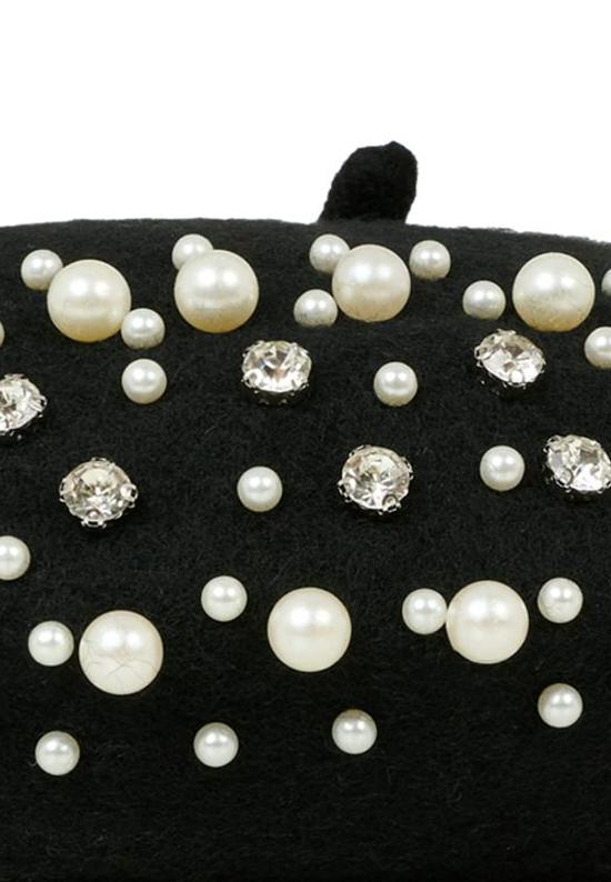 25FW [키즈] 모나리자 모자 79F000 6080 0050 BLACK - MONNALISA