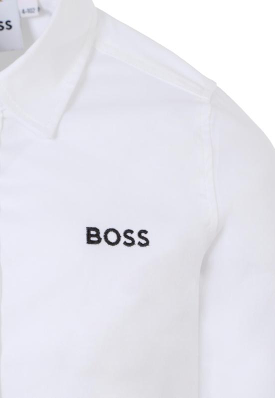 26SS [키즈] 보스 탑 J52675 N50 WHITE - BOSS