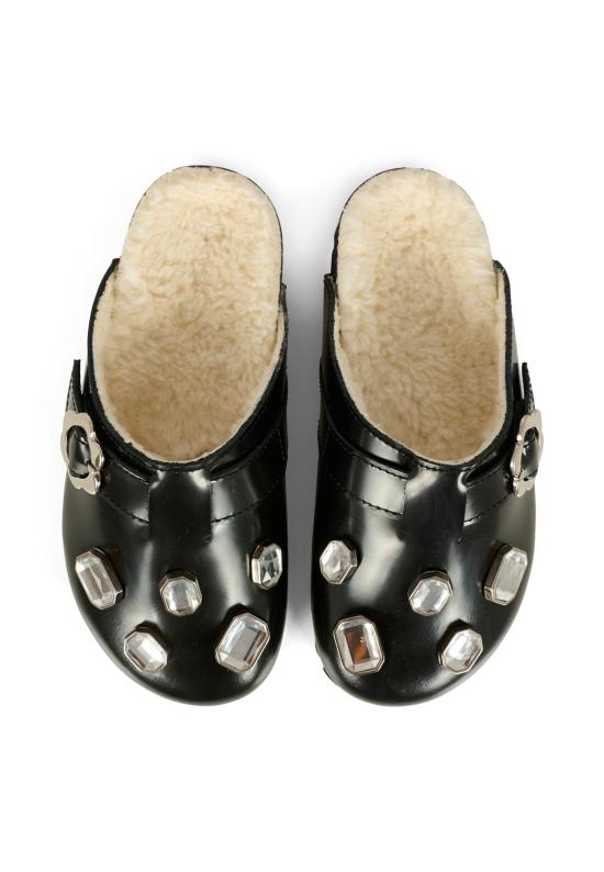 25FW [키즈] 마크제이콥스 뮬 W60670 09B BLACK - MARC JACOBS