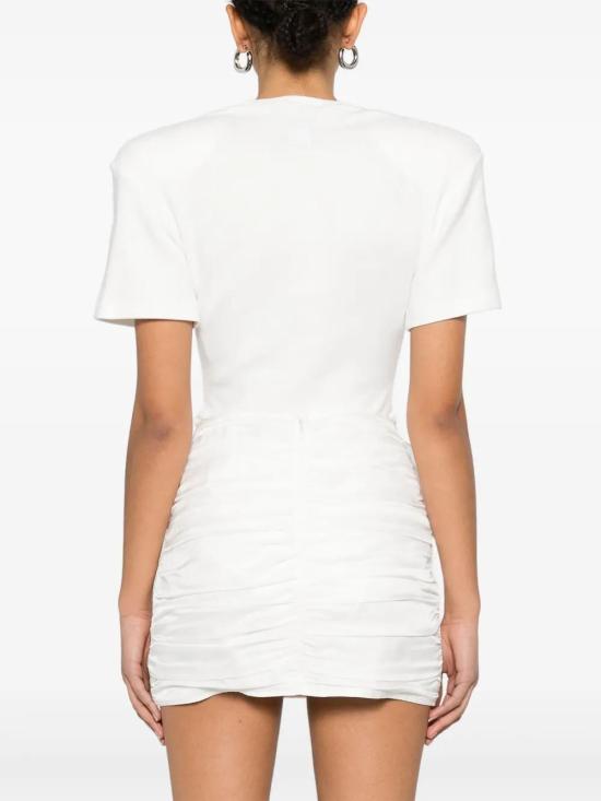 25FW 마그다뷰트림 반팔 티셔츠 169425 CREAM NUDE NEUTRALS - MAGDA BUTRYM