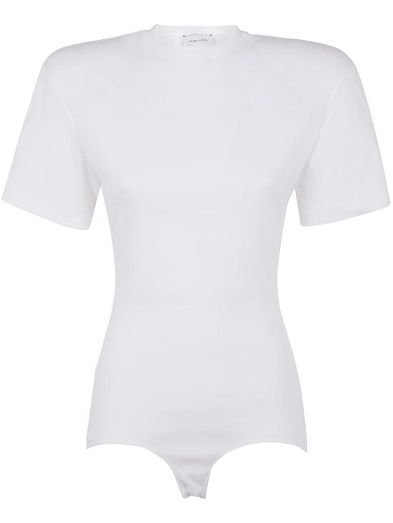 25FW 마그다뷰트림 반팔 티셔츠 169425 CREAM NUDE NEUTRALS