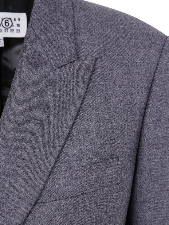 25FW MM6 메종마르지엘라 코트 S52BN0144M35466 860M GREY - MM6 MAISON MARGIELA