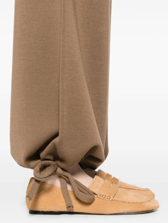 25FW 막스마라 스트레이트 팬츠 2521336011600 004 BROWN - MAX MARA