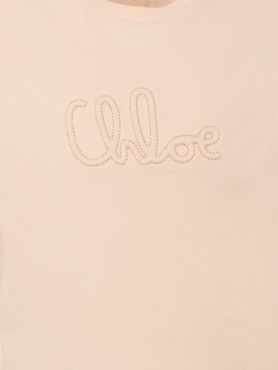 25FW [키즈] 끌로에 티셔츠 C20655 46J PINK - CHLOE