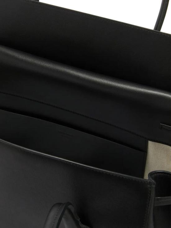 25FW 질샌더 토트백 J08ZH0070P8374 001 BLACK - JIL SANDER