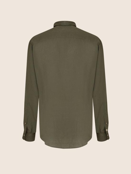 25SS 야콥코헨 긴팔 셔츠 JUMC0011007T749ARWCR74 DARK FOREST - JACOB COHËN