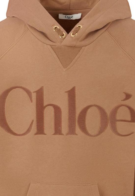 25FW [키즈] 끌로에 원피스 C20618 31C BROWN - CHLOE