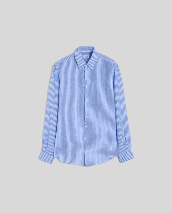 25SS 아스페시 긴팔 셔츠 ACE29L08520069 RIGA BLU