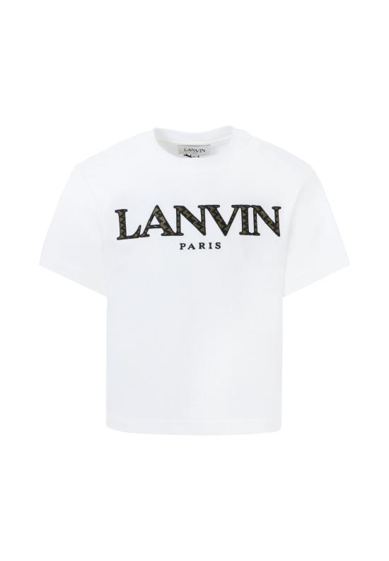 25FW [키즈] 랑방 티셔츠 N30283 117 IVORY