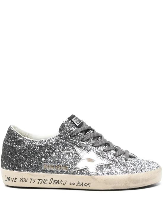 25FW 골든구스 SUPER STAR 슈퍼 스타 클래식 스니커즈 GWF00101F00747060246 SILVER BLACK