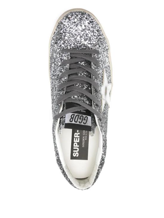 25FW 골든구스 SUPER STAR 슈퍼 스타 클래식 스니커즈 GWF00101F00747060246 SILVER BLACK - GOLDEN GOOSE